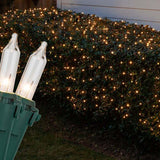 Commercial 4' x 6' Clear Christmas Net Lights, 150 Lamps