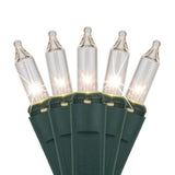 100 Clear Twinkle Mini Lights 6" Spacing