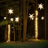 14" White Moravian Star Light - BulbAmerica