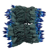 100 Blue Mini Lights 2.5" Spacing_3