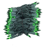 100 Green Mini Lights 2.5" Spacing_3