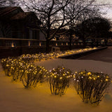100 Gold Frost Mini Lights, Lamp Lock 6" Spacing_2