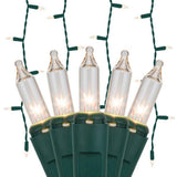 100 Clear Mini Icicle Light Set