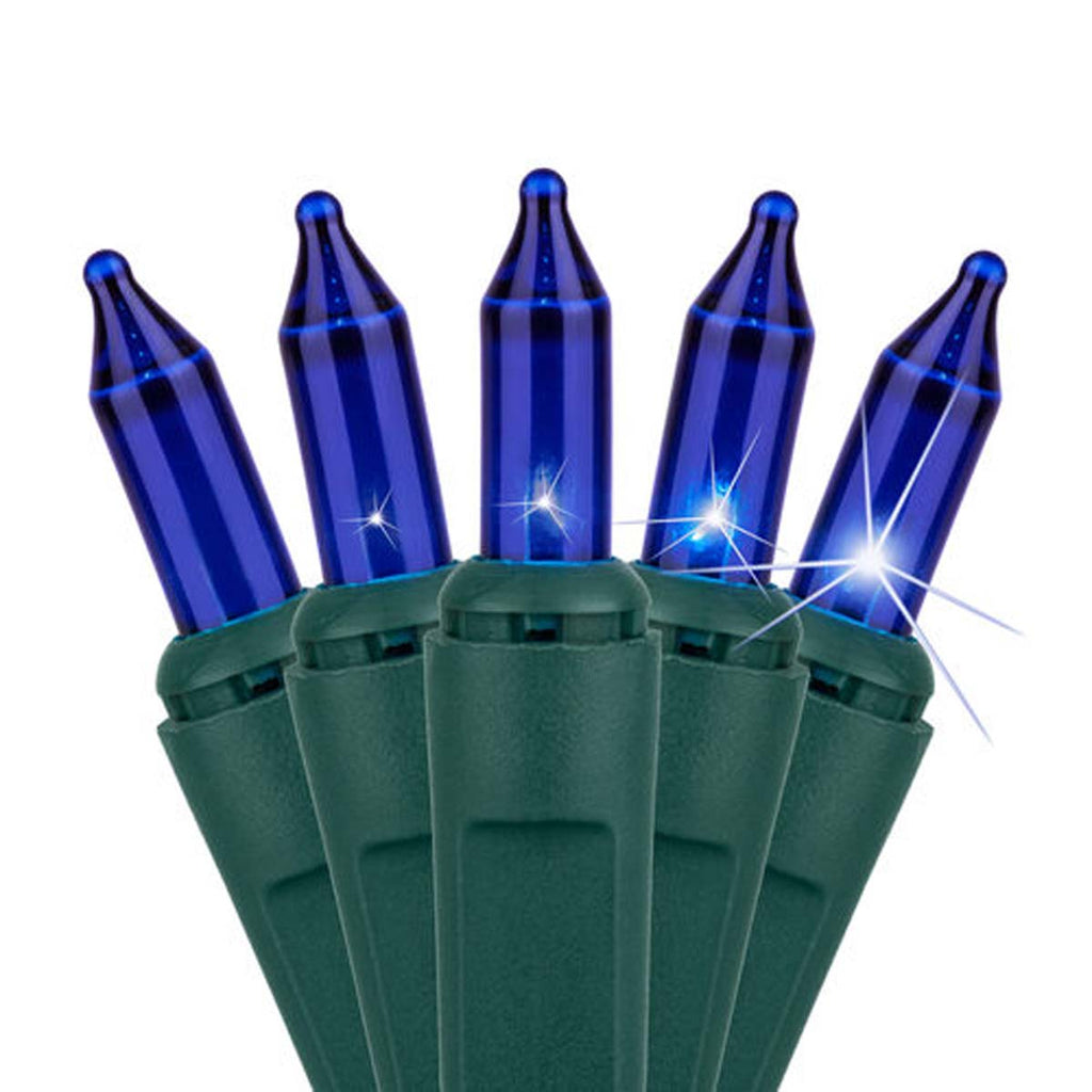 140 Blue Chasing Lights 4" Spacing