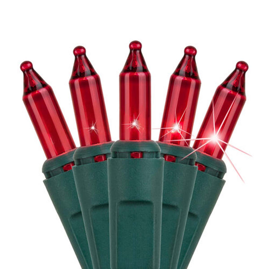 140 Red Chasing Lights 4" Spacing