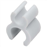 White 3/16" Sculpture Clip, 100 Pack