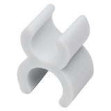 White 1/4" Sculpture Clip, 100 Pack