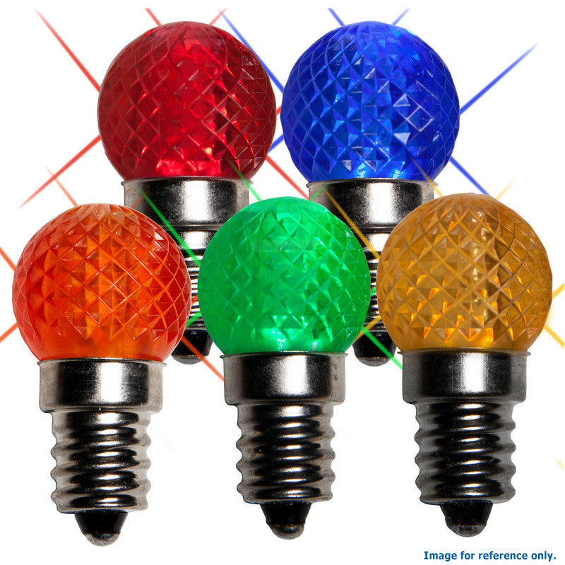 G20 LED Christmas Lamp Twinkle Multicolor Light - 25 Bulbs