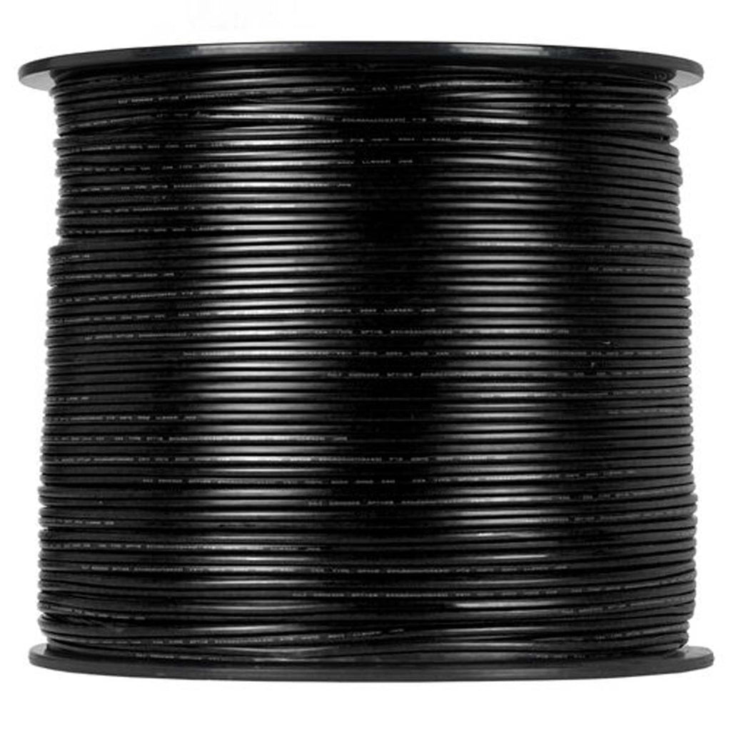 SPT2 1000' Black Bulk Wire, 10 Amp, Indoor / Outdoor Use