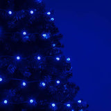 70 Blue G12 LED String Lights 4" Spacing_3