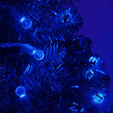 70 Blue G12 LED String Lights 4" Spacing_4