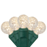 70 Warm White G12 LED String Lights 4" Spacing