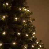 70 Warm White G12 LED String Lights 4" Spacing_4