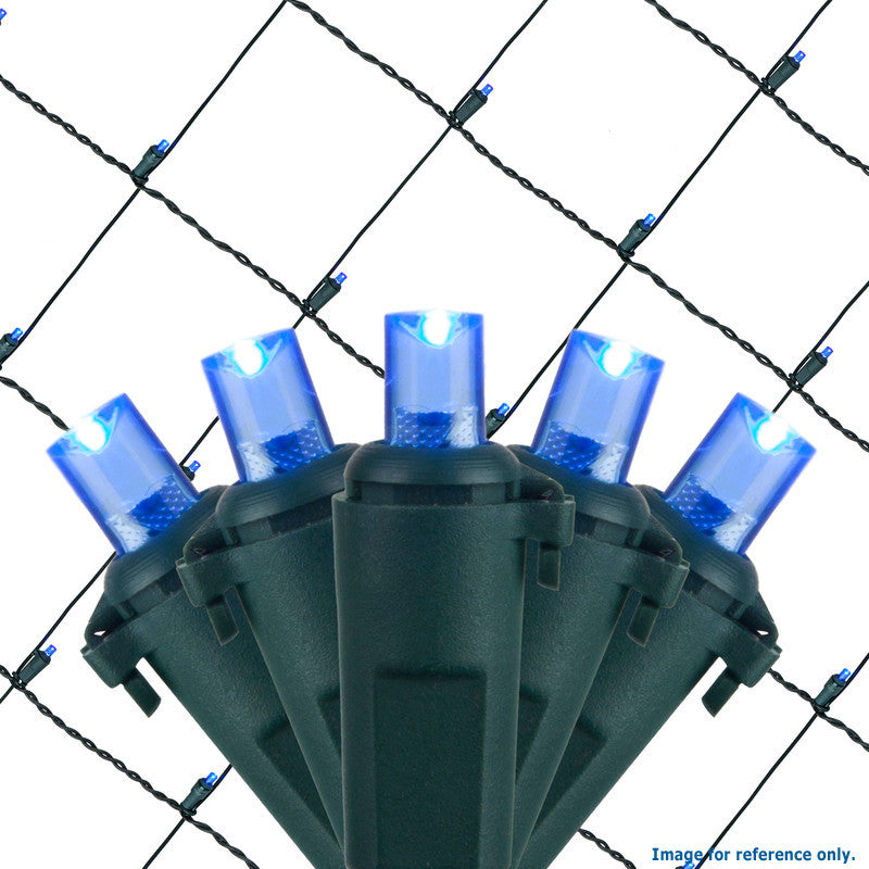 4x6 Ft. LED Net Lights - 100 Blue Lamps