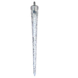9 Inch C7 Falling Icicle Cool White Bulb