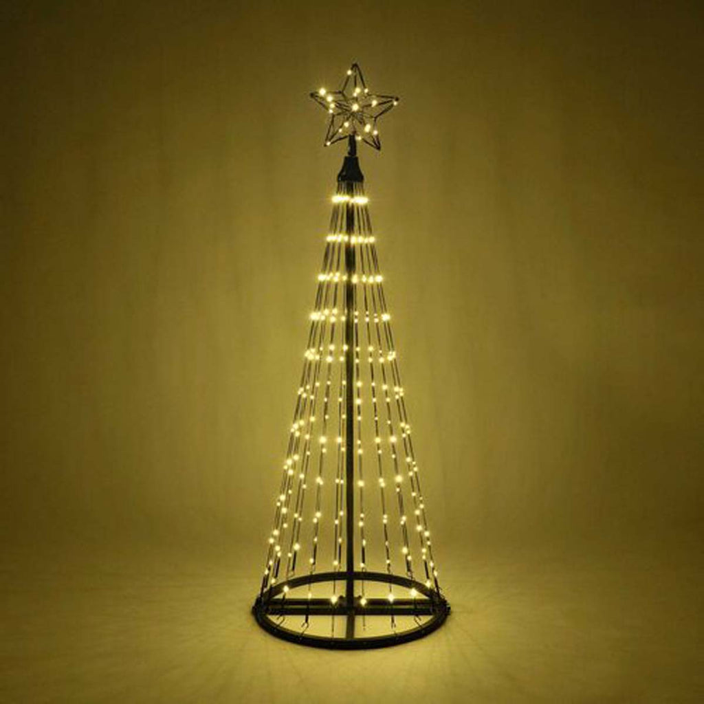 4' White LED Lightshow Tree