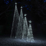 4' Blue LED Lightshow Tree_2