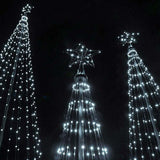 4' Blue LED Lightshow Tree_4