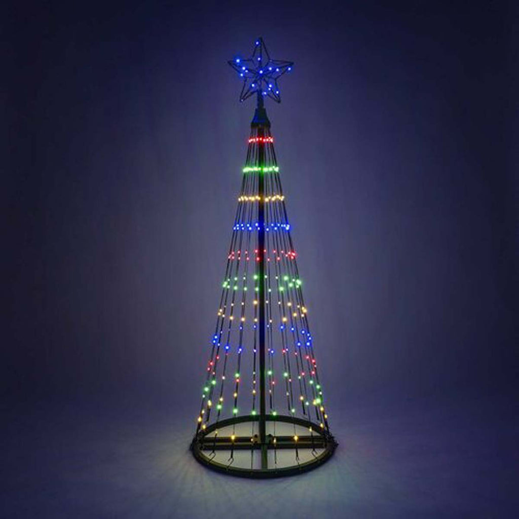 9' Multi LED Lightshow Tree