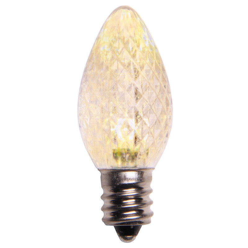C7 LED Christmas Lamp Dimmable Warm White Light - 25 Bulbs