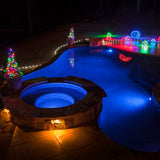 2 Trees - 3' Winchester Fir Walkway Tree, Multicolor LED Lights_3