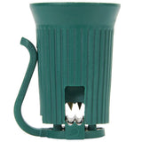 100 Sockets - SPT2 C9 Sockets, Green - BulbAmerica