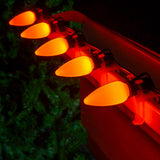 C9 Orange Opaque Steady 25 Light Set 12" Spacing_1