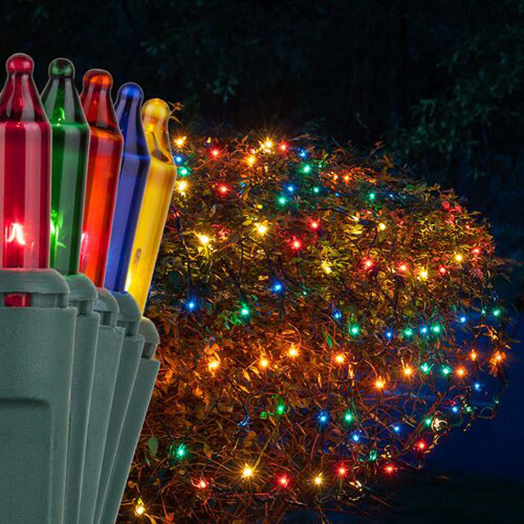 4' x 6' Multicolor Christmas Net Lights, 150 Lamps
