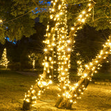 50 5mm Warm White LED Christmas Lights 4" Spacing_3