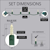50 M5 Warm White LED Lights 4" Spacing_2