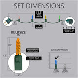 50 M5 Multi Color LED Lights 4" Spacing_1
