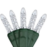 50 M5 Cool White LED Lights 4" Spacing