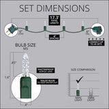 50 M5 Cool White LED Lights 4" Spacing_1