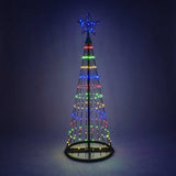 6' Multi LED Lightshow Tree