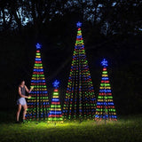 4' Multi LED Lightshow Tree_5