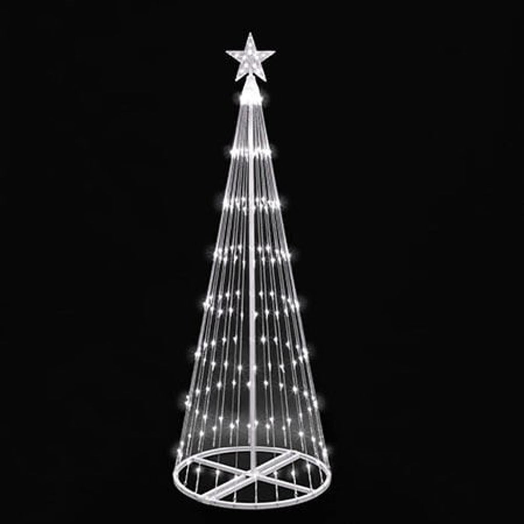 12' White LED Lightshow Tree
