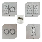 EATON 2-Gang Self-Closing Weatherproof Protective Clear Cover_2