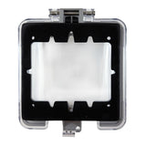 EATON 2-Gang Self-Closing Weatherproof Protective Clear Cover_1