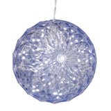 30Lt x 6" LED Cool Wht Crys Ball Outdoo