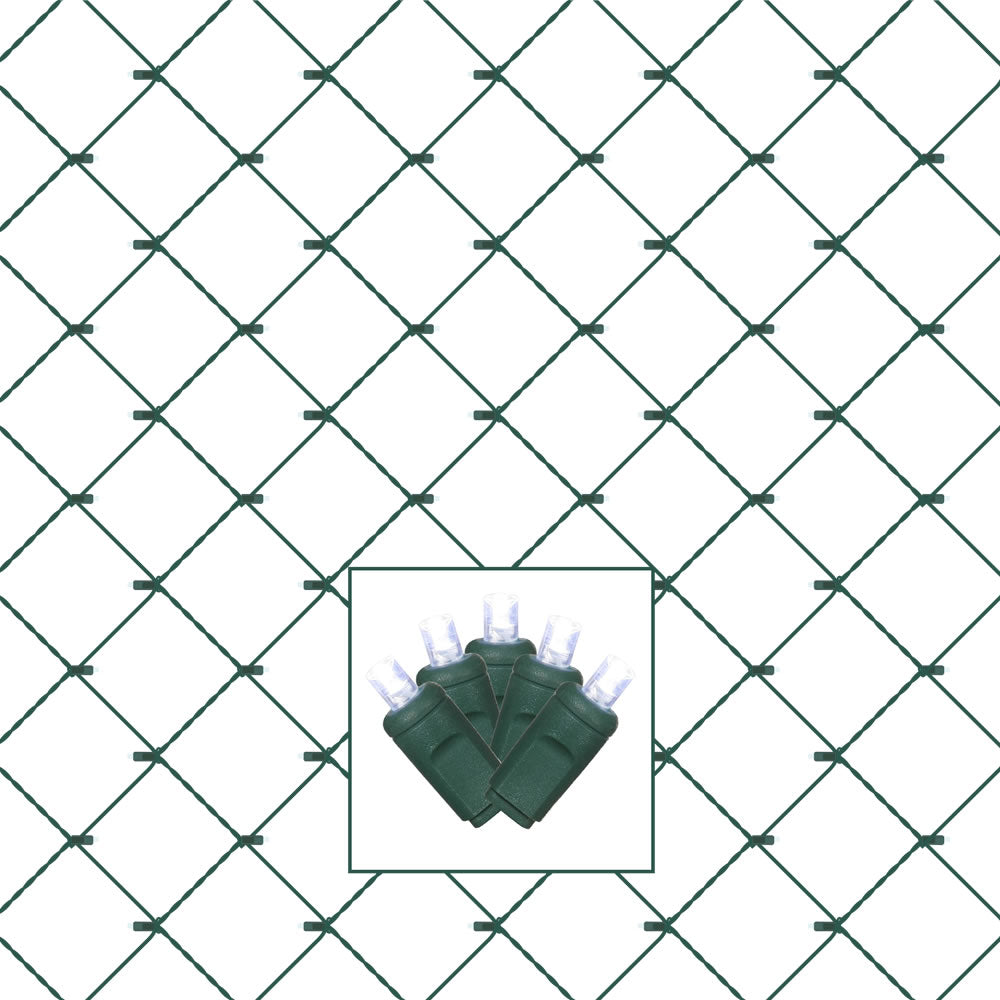 Vickerman 120 Light 4 ft. x 6 ft. LED Cool White Net