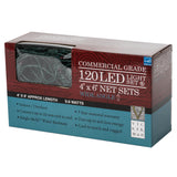 Vickerman 120 Light 4x 6 ft.LED Purple Twinkle Net - BulbAmerica