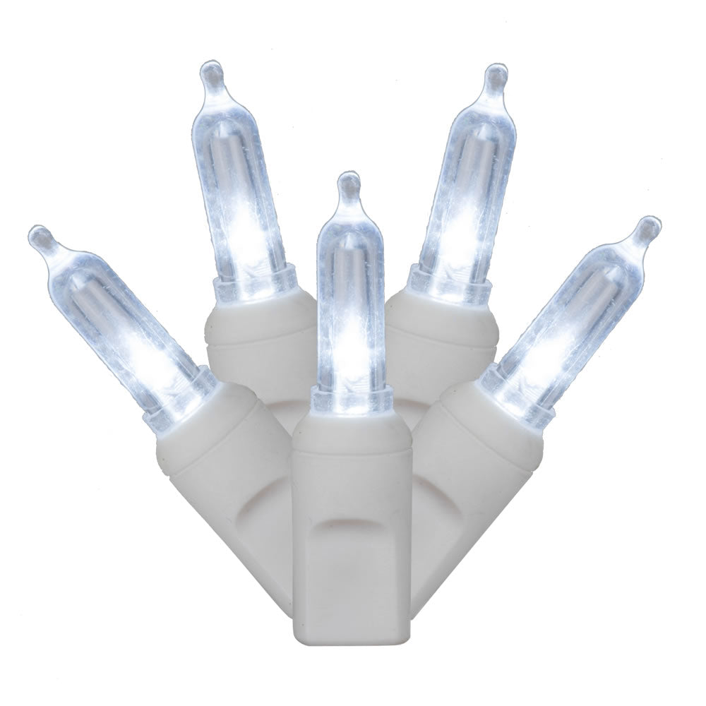 Vickerman 100 Light LED CoolWhite Italian 4in. x34 ft.