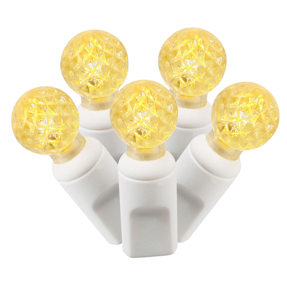 100Lt Yellow LED / White Wire G12 EC 4 in x 34 ft.