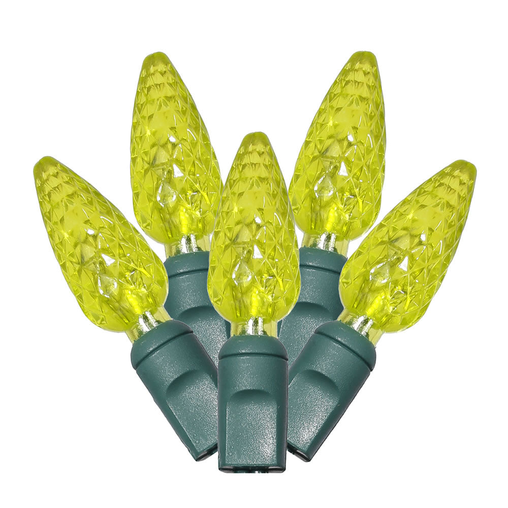 Vickerman 100 Light LED Lime C6 4in. x34 ft.