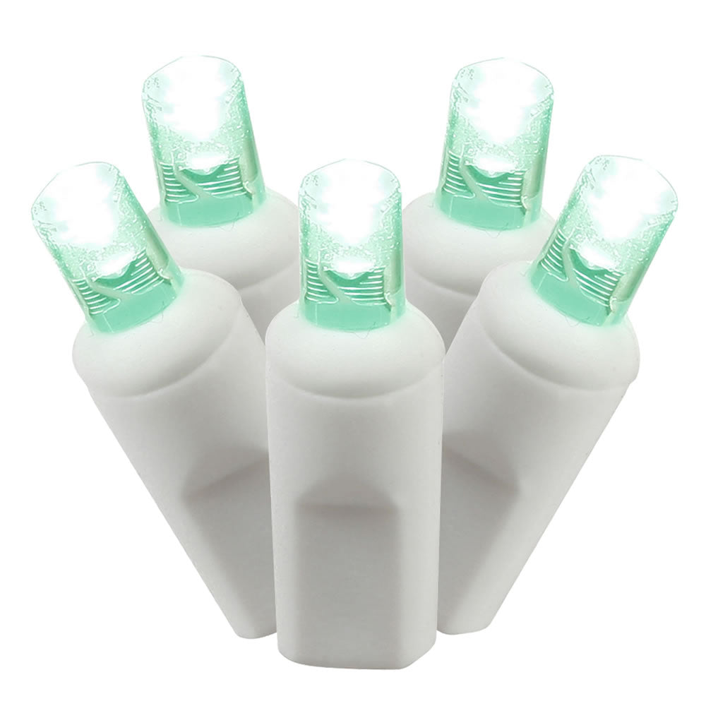 Vickerman 50 Light LED Green Set 6in. x 25 ft.