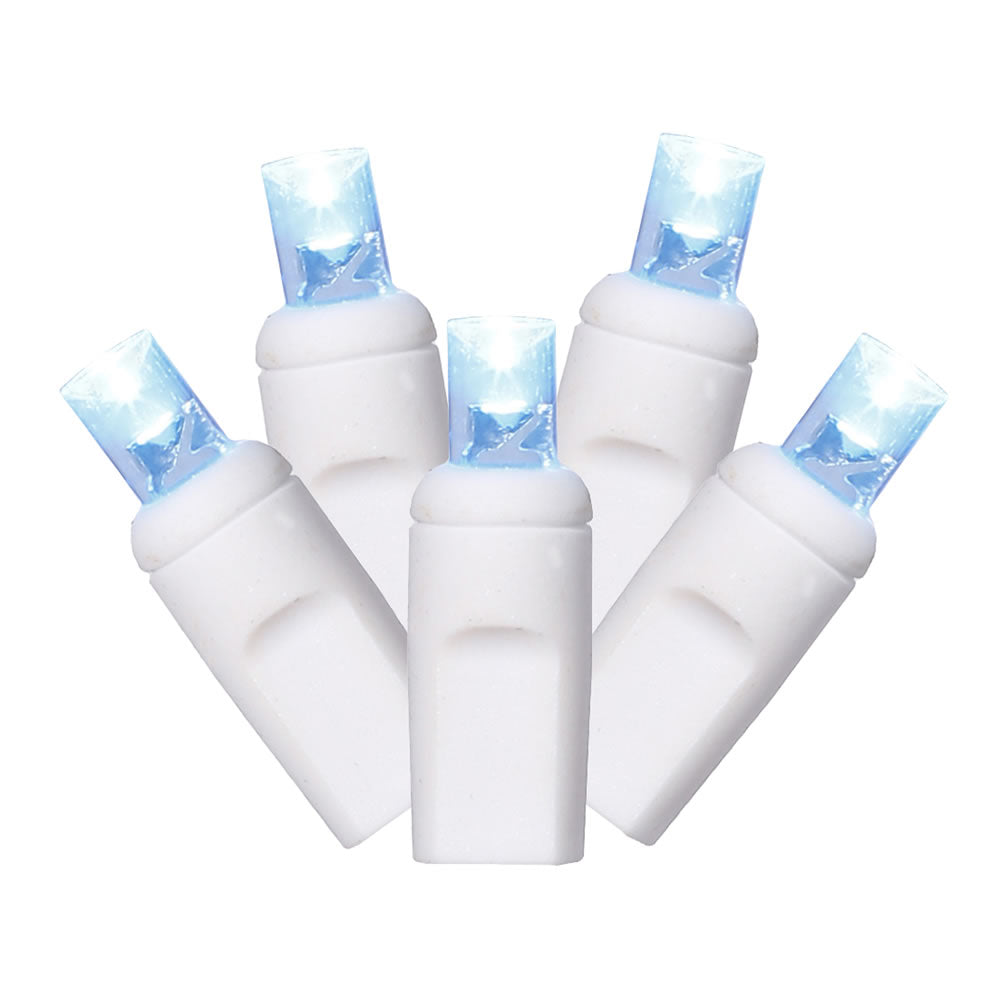 Vickerman 100 Light LED Teal Set 4in. x 34 ft.