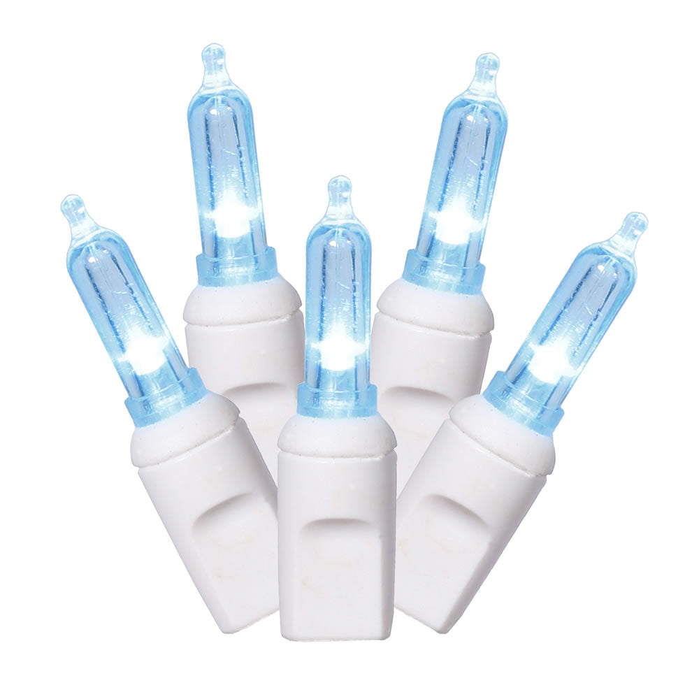 Vickerman 50 Light LED Teal Italian 6in. x 25 ft.