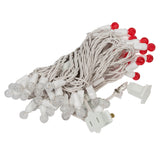 Vickerman 50 Light LED Red-Warm White G12 Set 6in. x 25 ft. - BulbAmerica