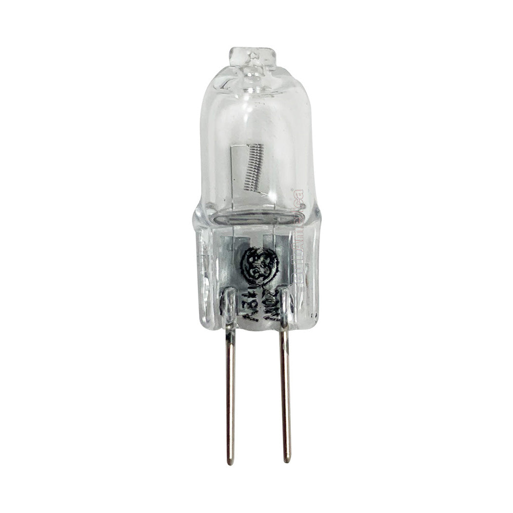 GE 20w 12v G4 Bi-Pin Base T3 2900K Halogen bulb