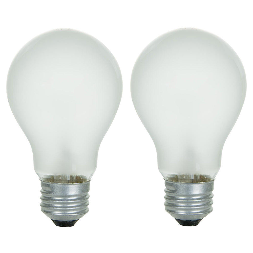 2Pk. - SUNLITE 40w 130v Household Medium Base Frost light bulb